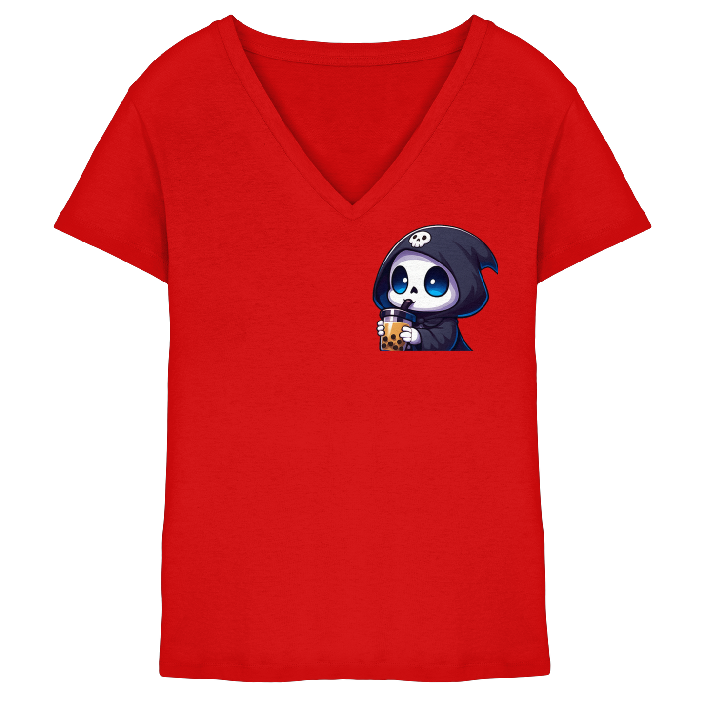 Fabertx Sip - Ladies V-Neck Shirt
