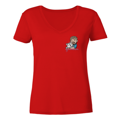 ifyouseekalex hug - Ladies V-Neck Shirt
