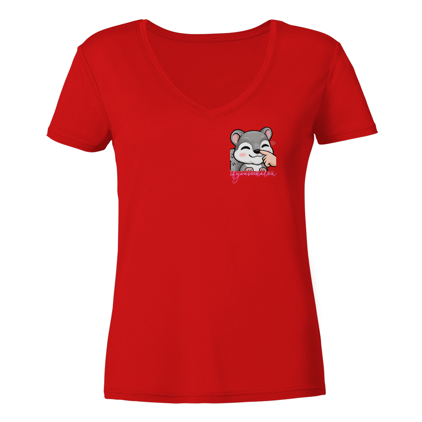 ifyouseekalex poke - Ladies V-Neck Shirt