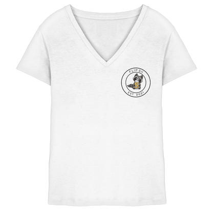 Flipsii_ Jubiläum - Ladies V-Neck Shirt