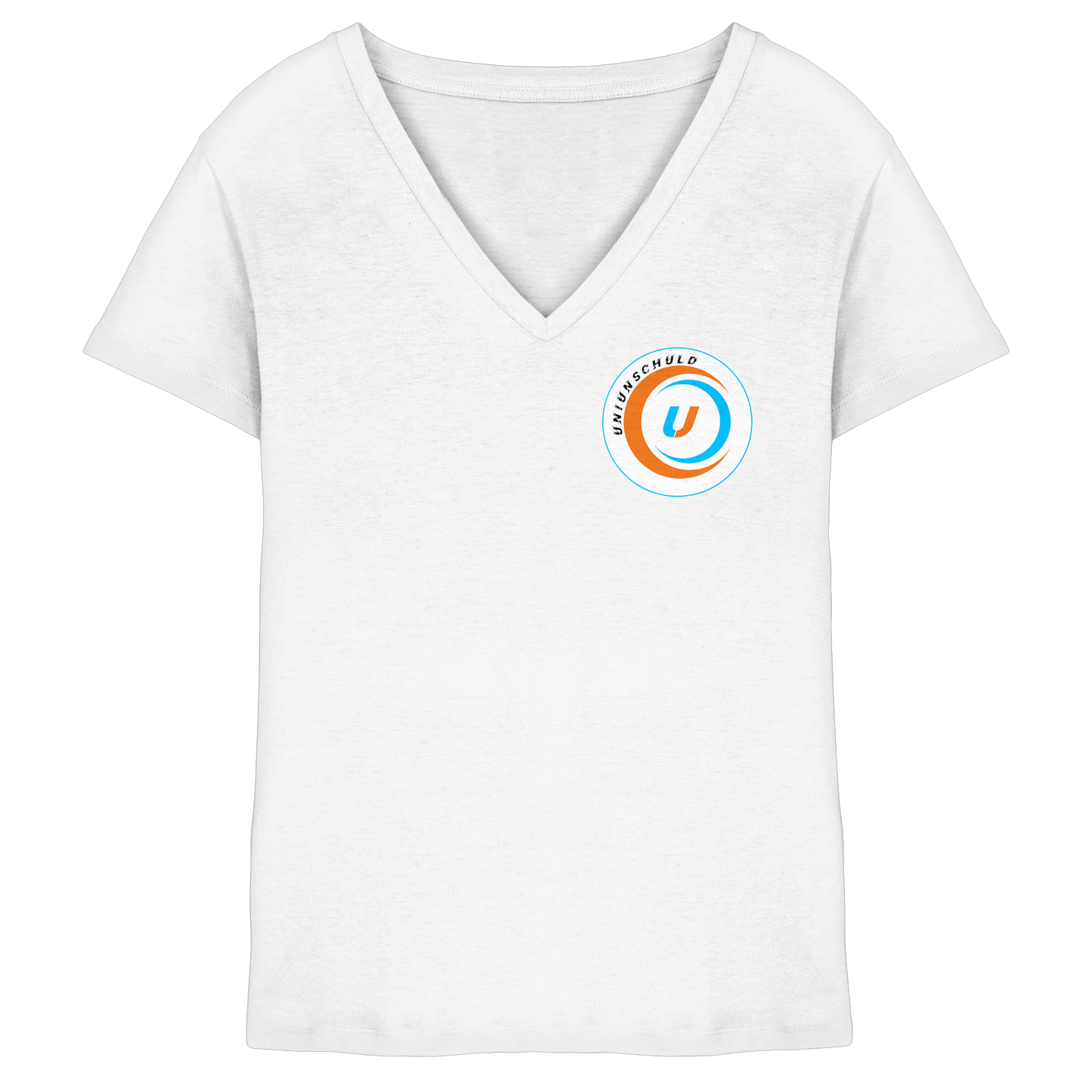 UniUnschuld Logo - Ladies V-Neck Shirt