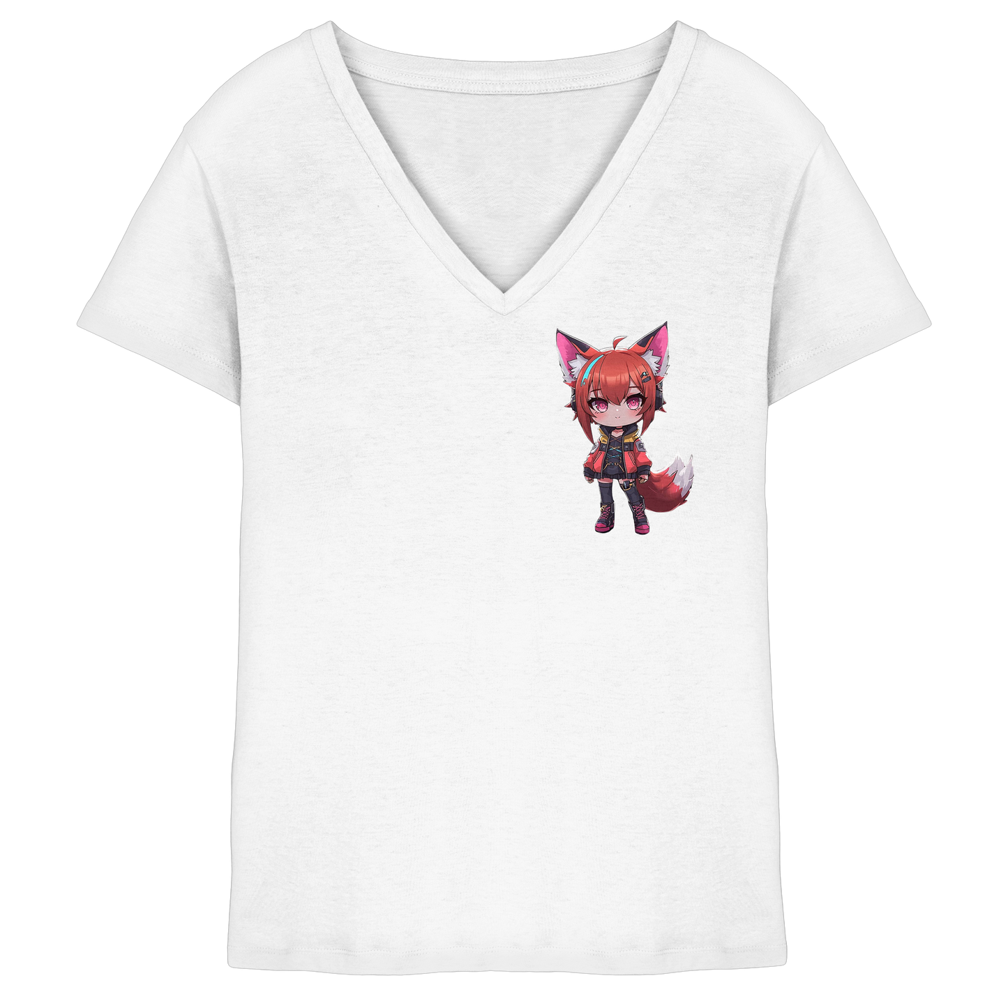Mynymee Pose - Ladies V-Neck Shirt