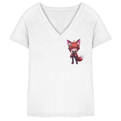 Mynymee Pose - Ladies V-Neck Shirt