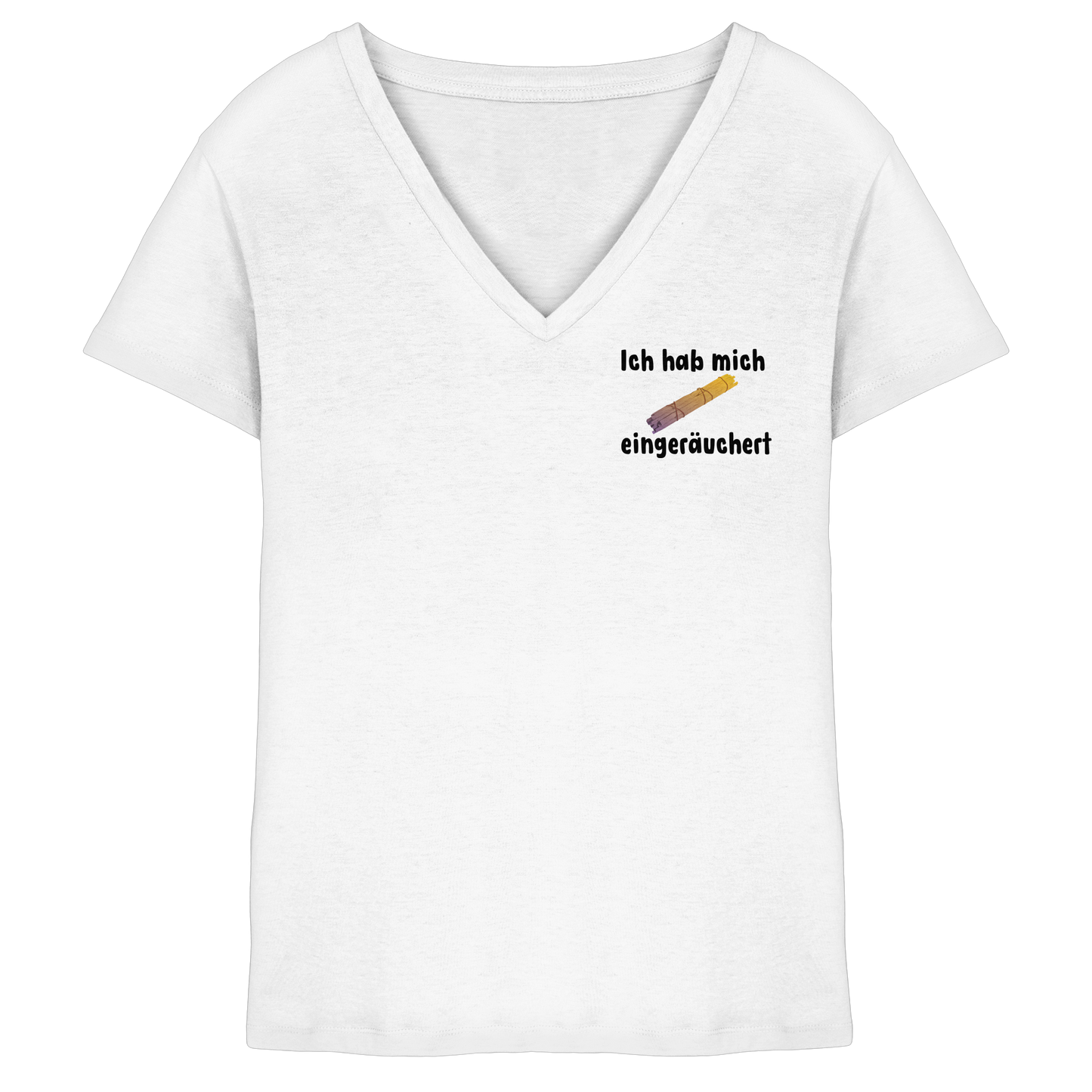 TuulatheCat Eingeräuchert - Ladies V-Neck Shirt