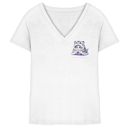 MaxxelVerse Cozy - Ladies V-Neck Shirt