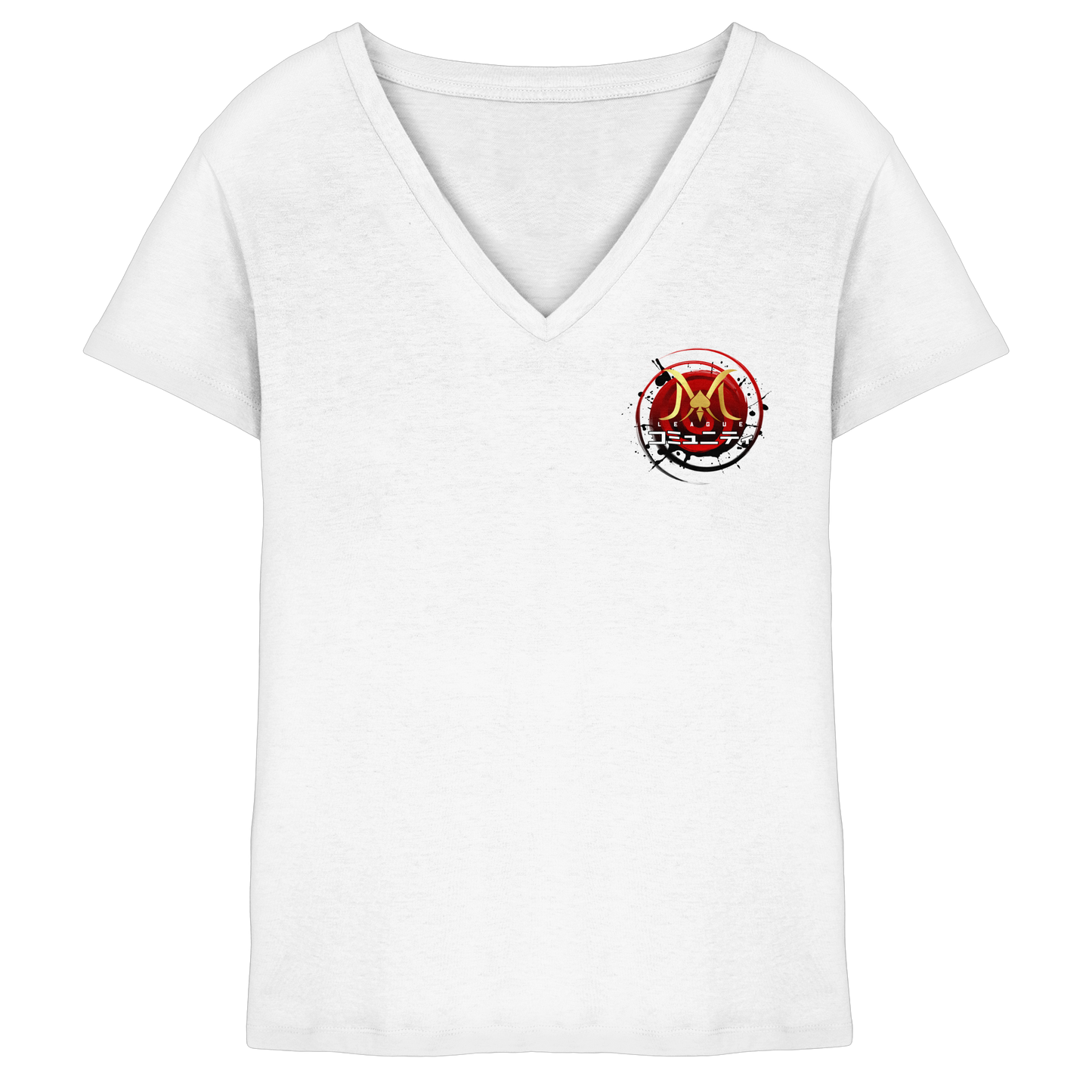 Majin Dhalucard League Logo  - Ladies V-Neck Shirt