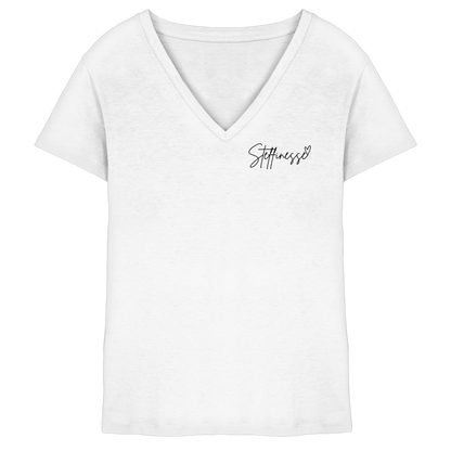 Steffinesse Logo - Ladies V-Neck Shirt