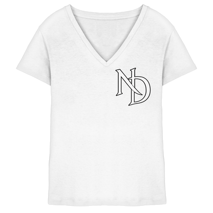niko_deadmanx Logo - Ladies V-Neck Shirt