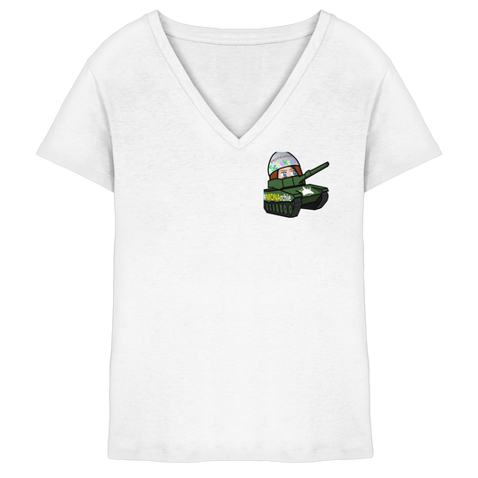 MonaLeesa Stealth - Ladies V-Neck Shirt