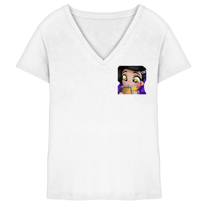x_Kookie_Moon_x Noted - Ladies V-Neck Shirt