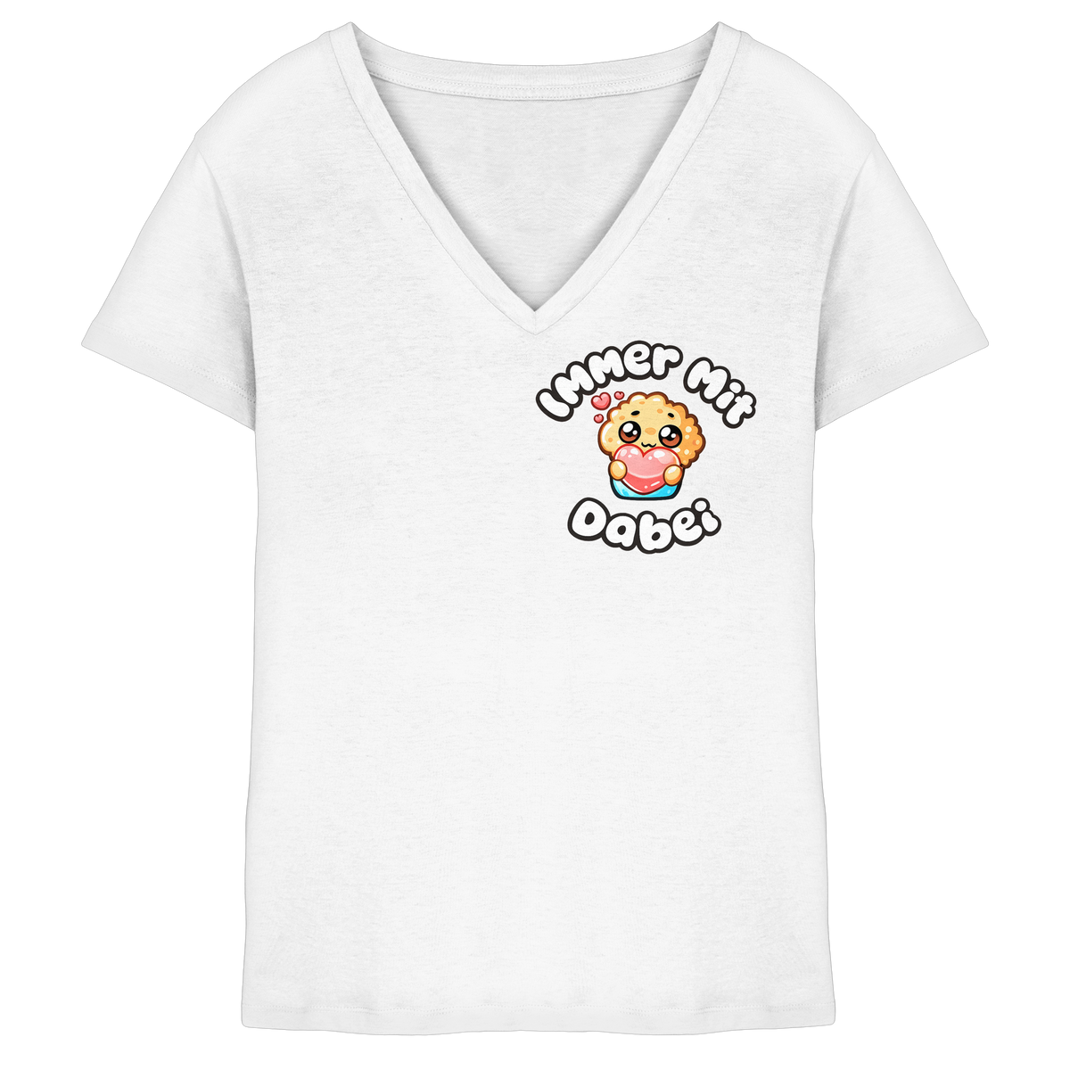 TaaastyMuffin Nom - Ladies V-Neck Shirt