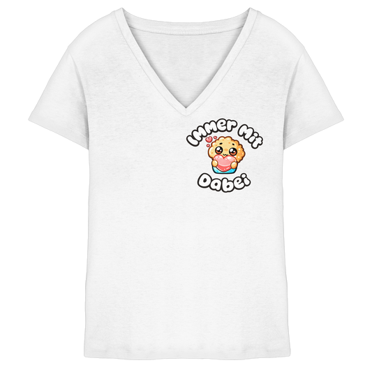 TaaastyMuffin Nom - Ladies V-Neck Shirt