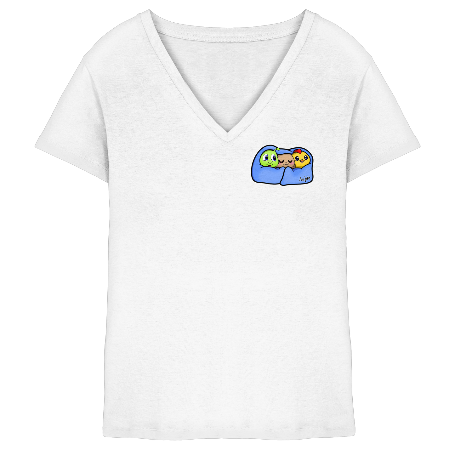 Raupi Amjupi - Ladies V-Neck Shirt