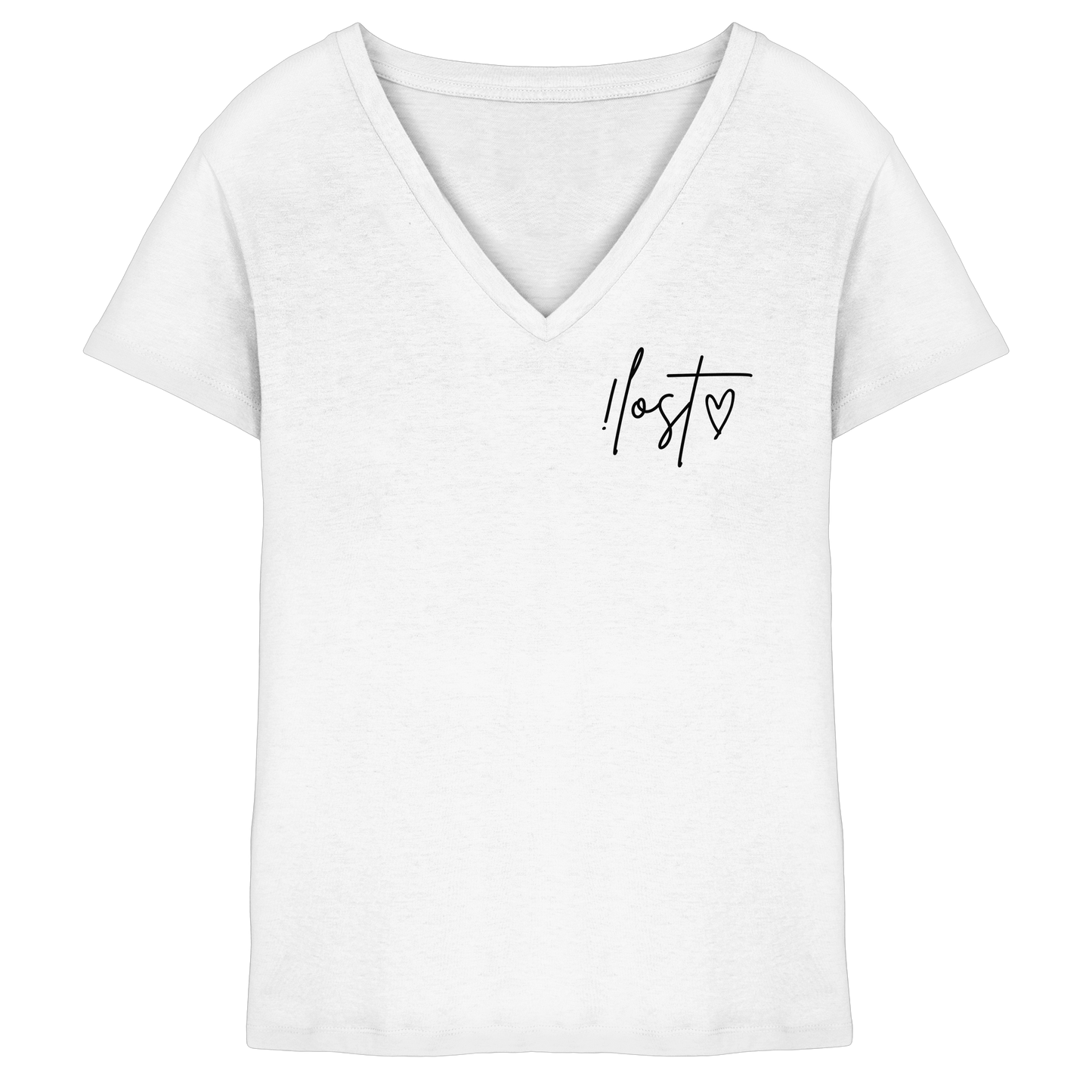 Steffinesse Lost - Ladies V-Neck Shirt