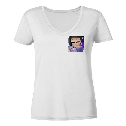 x_Kookie_Moon_x Hug - Ladies V-Neck Shirt