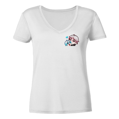 zRay_4 Hug - Ladies V-Neck Shirt