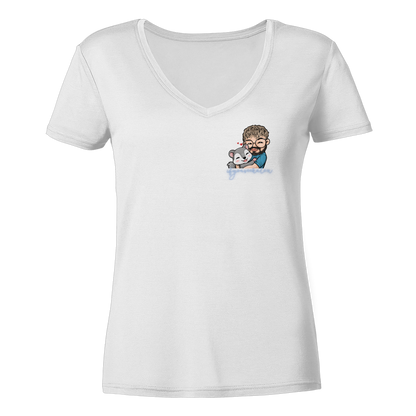 ifyouseekalex hug - Ladies V-Neck Shirt