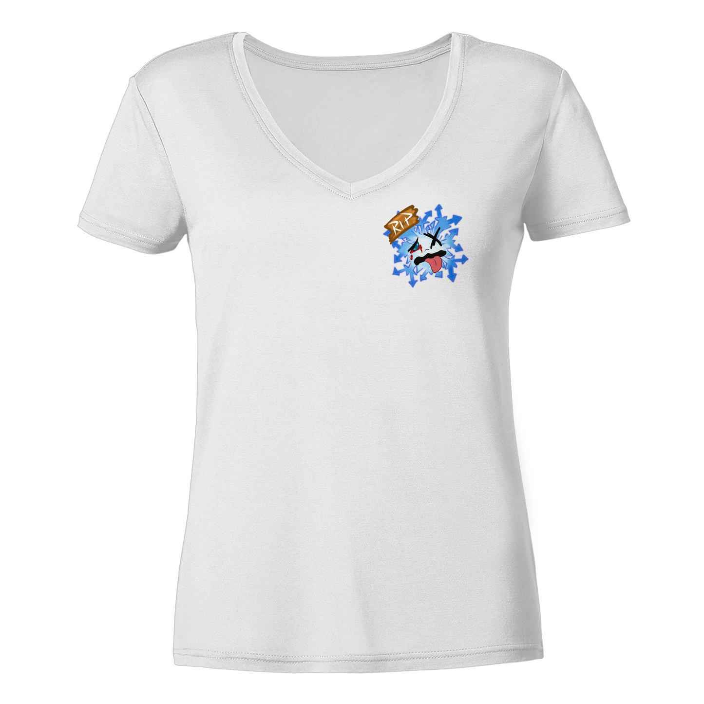 Lord__Frosty RIP - Ladies V-Neck Shirt