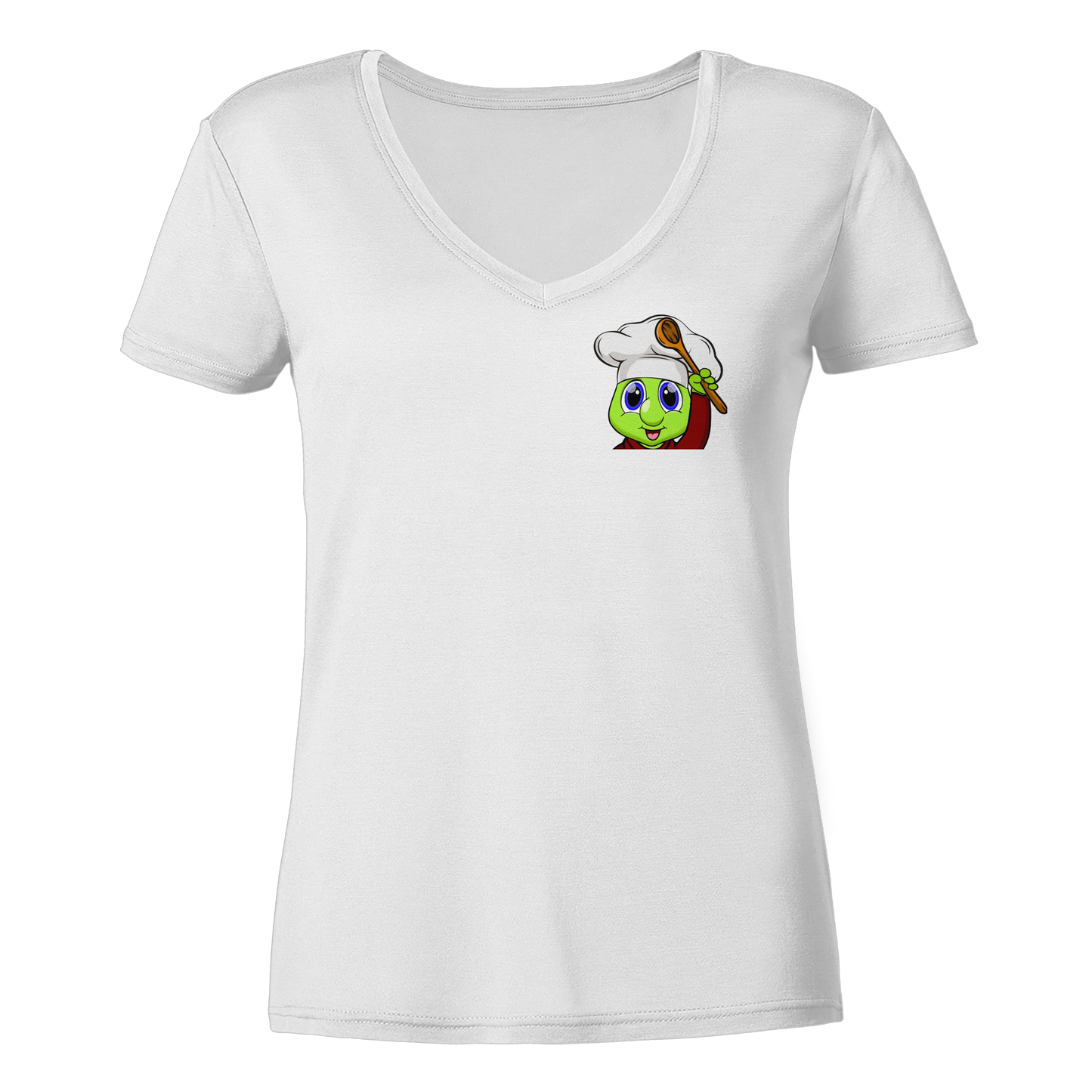 Raupi Cook - Ladies V-Neck Shirt