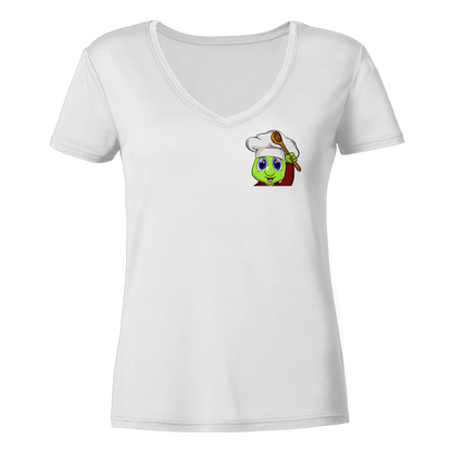 Raupi Cook - Ladies V-Neck Shirt
