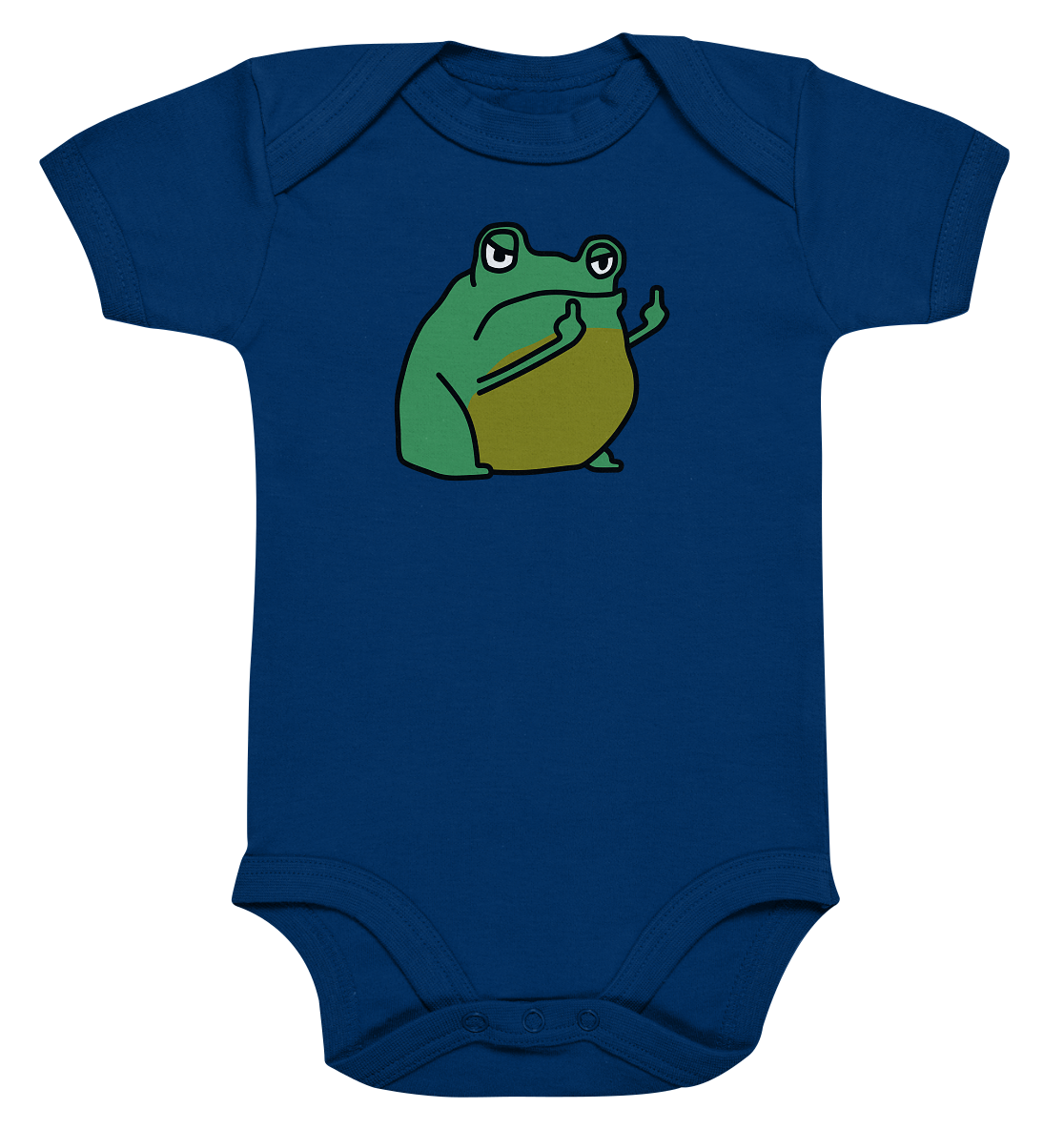 Aylana87 Kackfrosch - Organic Baby Bodysuit