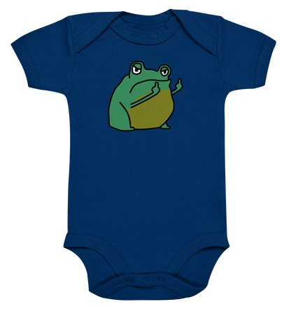 Aylana87 Kackfrosch - Organic Baby Bodysuit