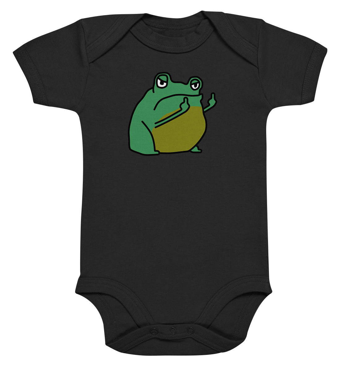 Aylana87 Kackfrosch - Organic Baby Bodysuit