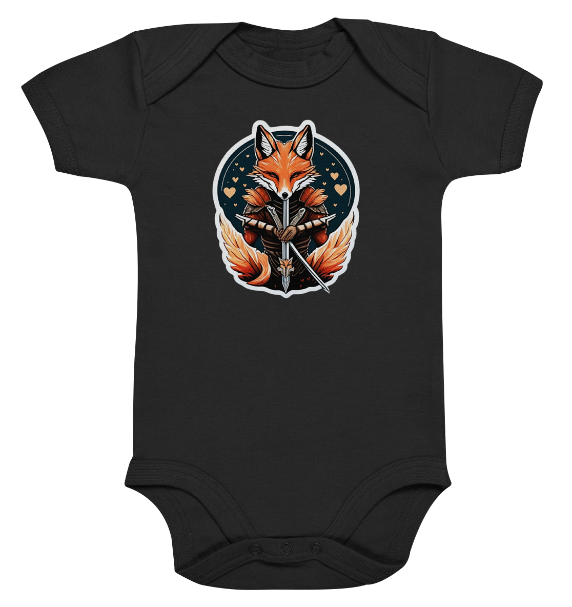 ChaosSchmiddi Logo - Organic Baby Bodysuit