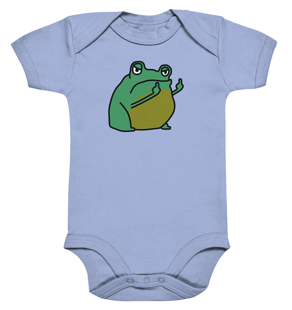 Aylana87 Kackfrosch - Organic Baby Bodysuit