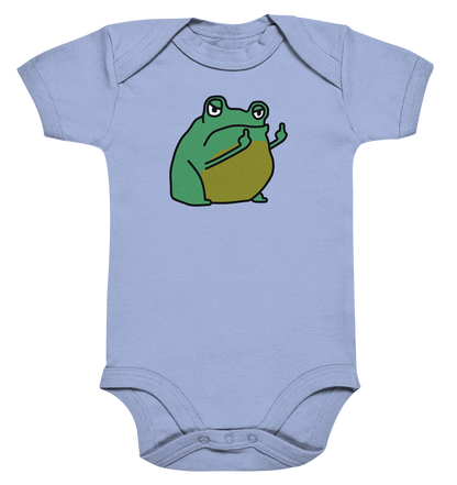 Aylana87 Kackfrosch - Organic Baby Bodysuit