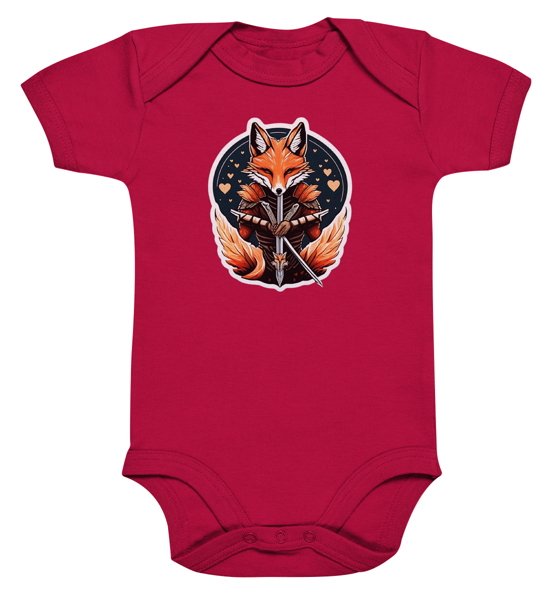 ChaosSchmiddi Logo - Organic Baby Bodysuit
