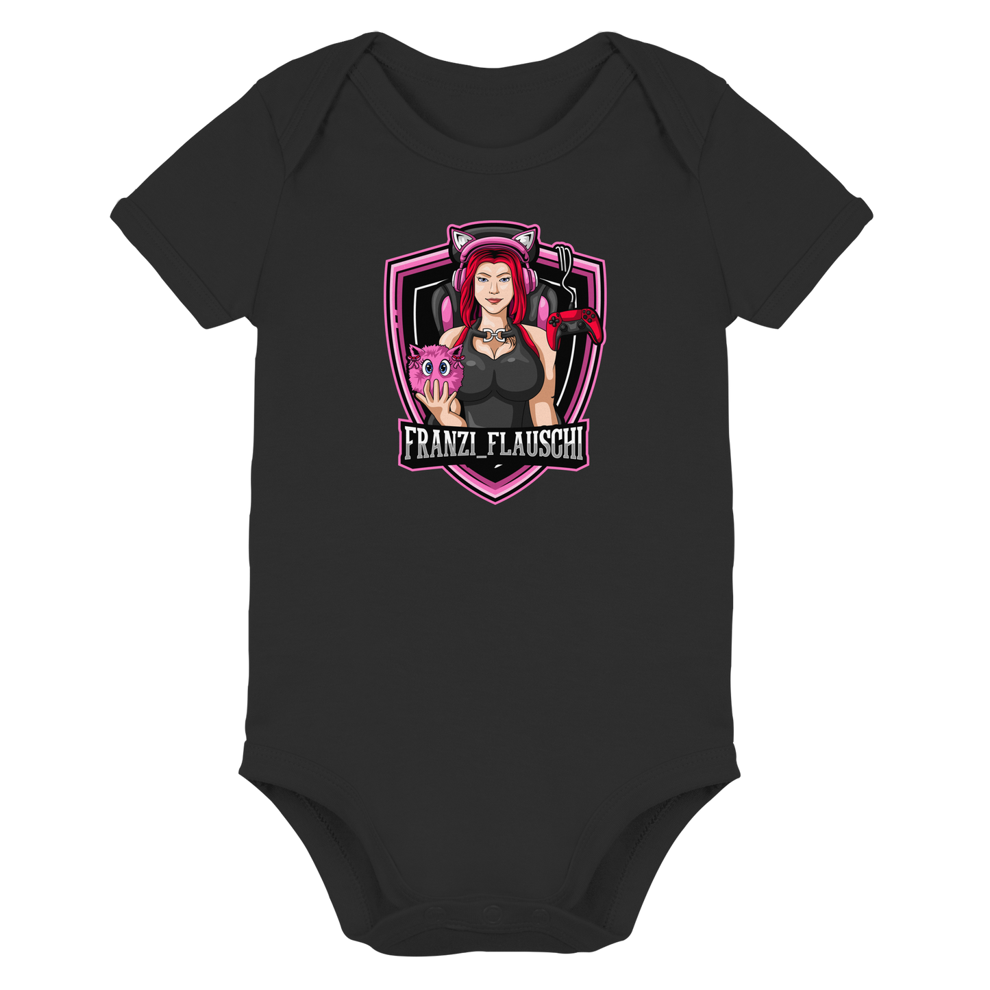 Franzi_Flauschi Logo - Organic Baby Bodysuit