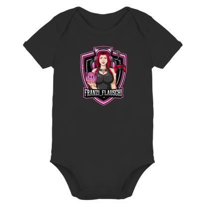 Franzi_Flauschi Logo - Organic Baby Bodysuit
