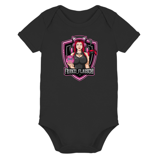 Franzi_Flauschi Logo - Organic Baby Bodysuit