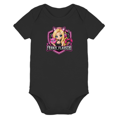 Franzi_Flauschi Logo - Organic Baby Bodysuit