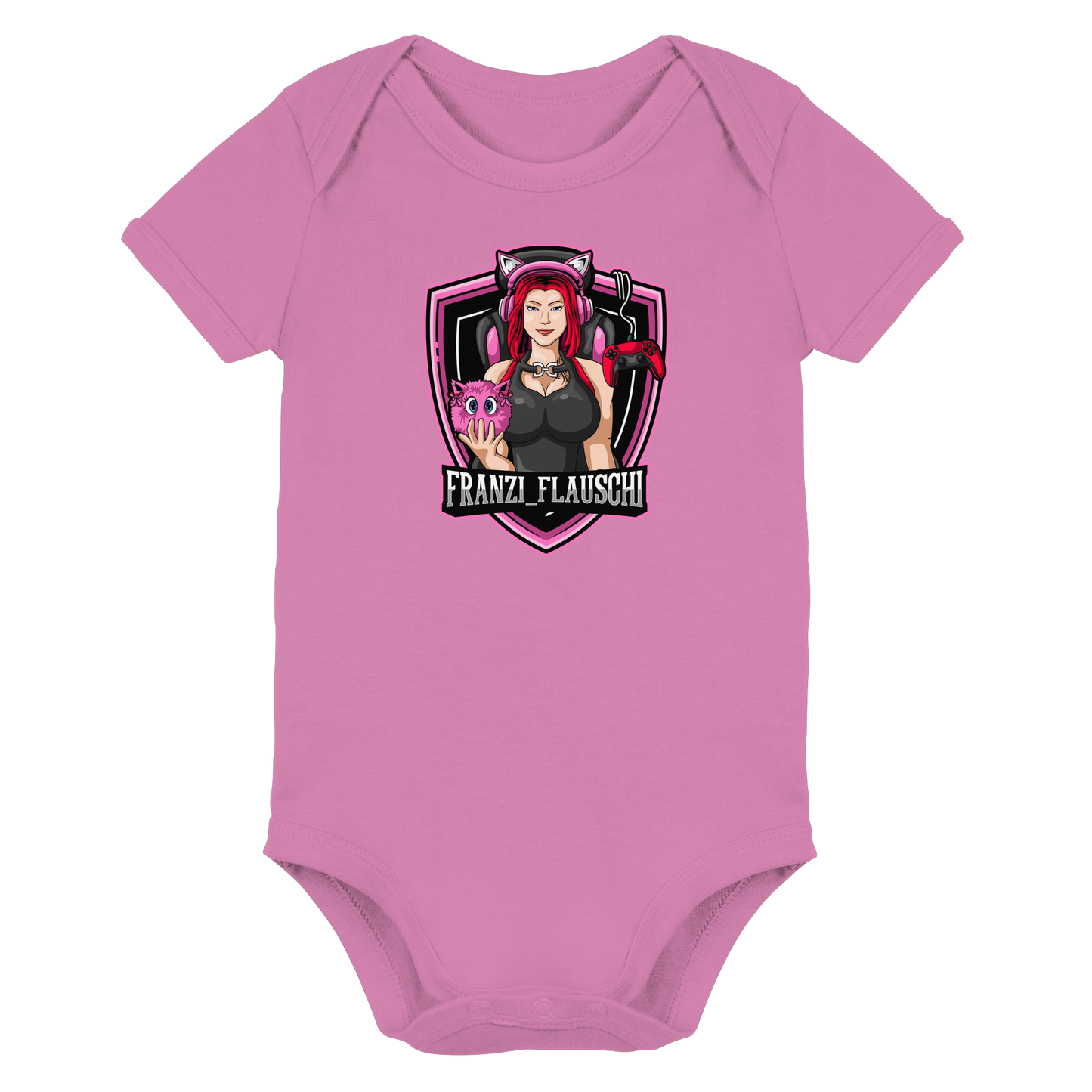 Franzi_Flauschi Logo - Organic Baby Bodysuit