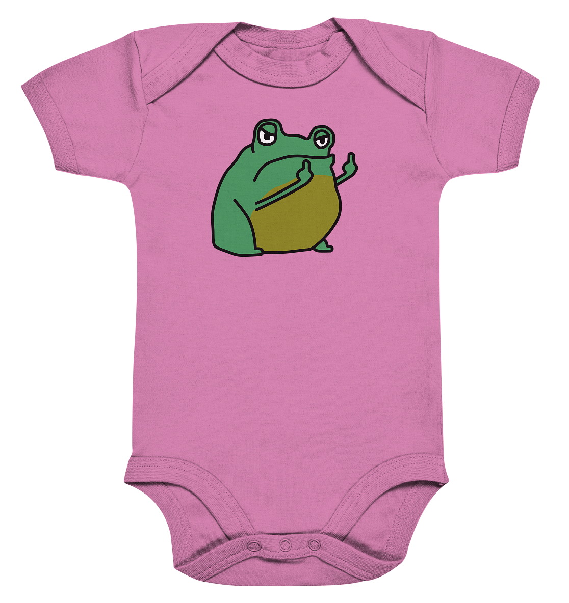 Aylana87 Kackfrosch - Organic Baby Bodysuit
