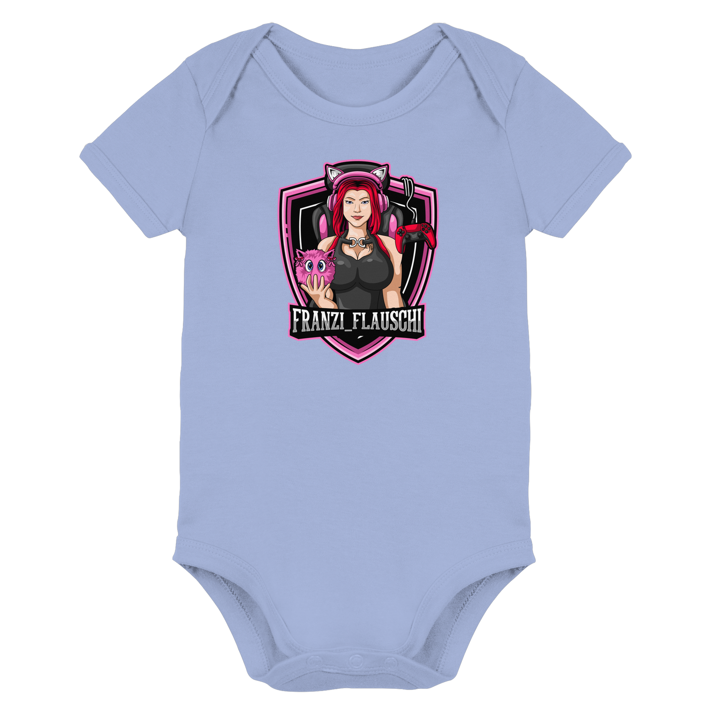 Franzi_Flauschi Logo - Organic Baby Bodysuit