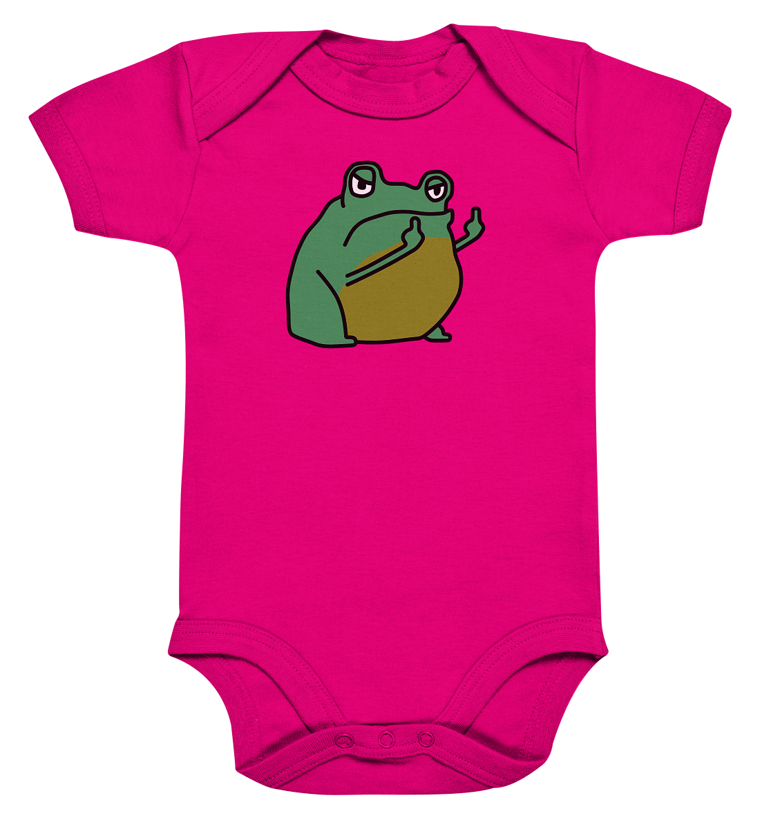 Aylana87 Kackfrosch - Organic Baby Bodysuit