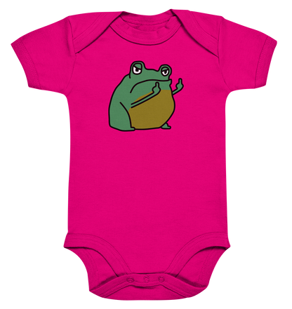 Aylana87 Kackfrosch - Organic Baby Bodysuit