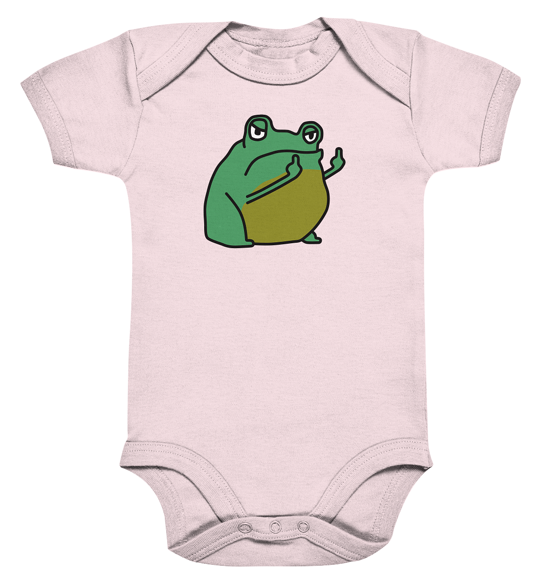 Aylana87 Kackfrosch - Organic Baby Bodysuit