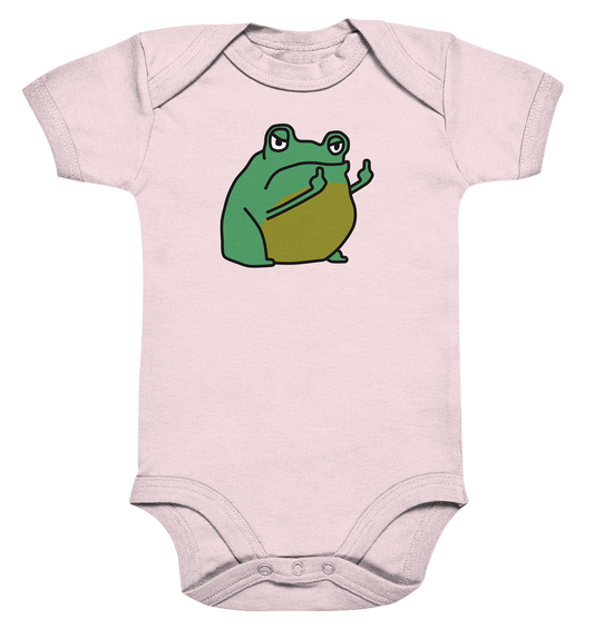 Aylana87 Kackfrosch - Organic Baby Bodysuit