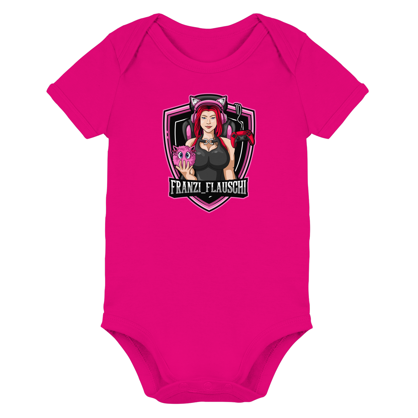 Franzi_Flauschi Logo - Organic Baby Bodysuit