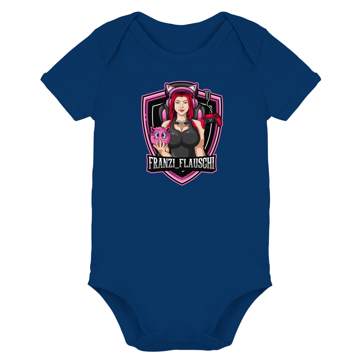 Franzi_Flauschi Logo - Organic Baby Bodysuit