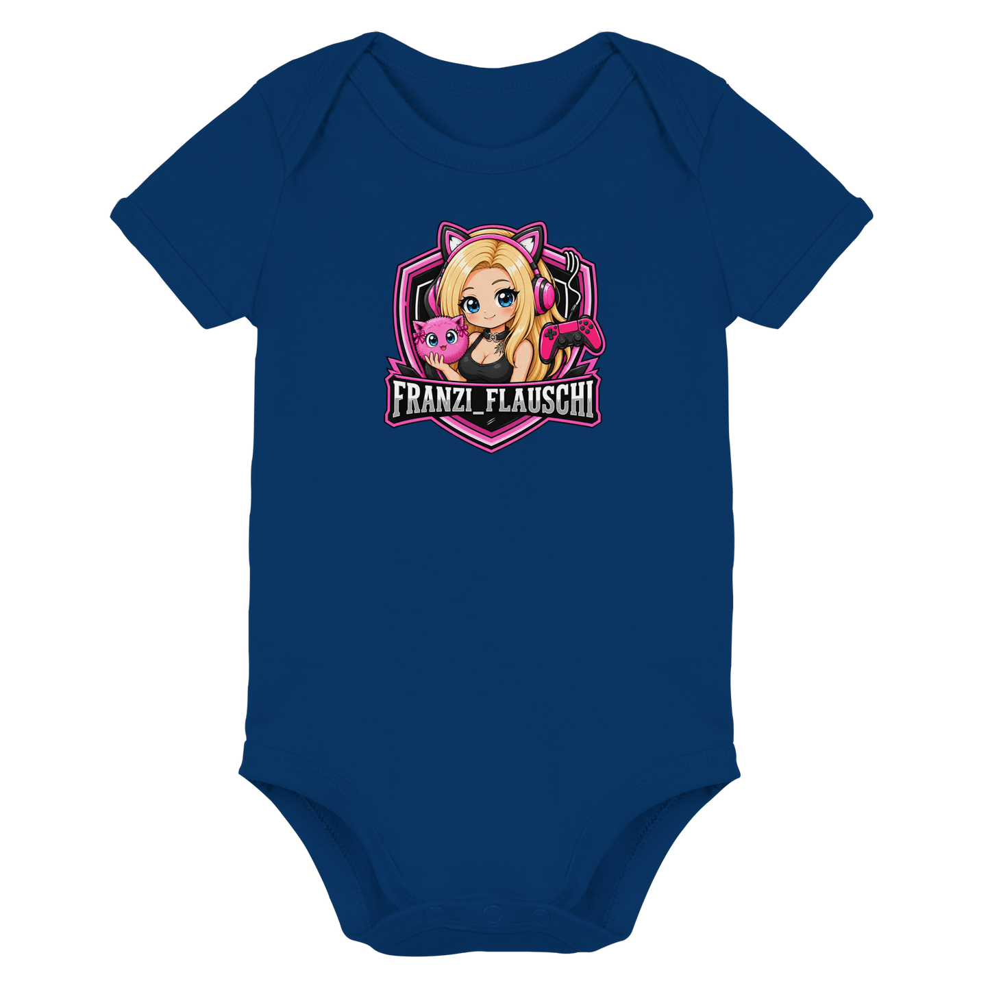 Franzi_Flauschi Logo - Organic Baby Bodysuit