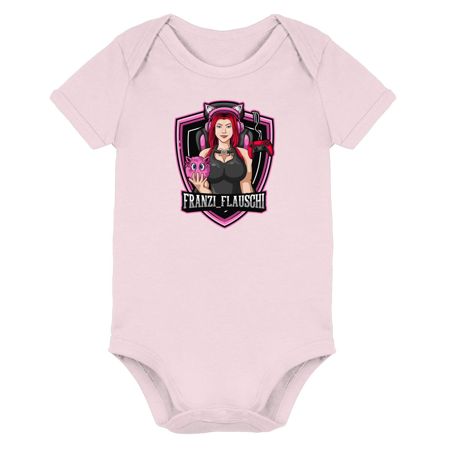 Franzi_Flauschi Logo - Organic Baby Bodysuit
