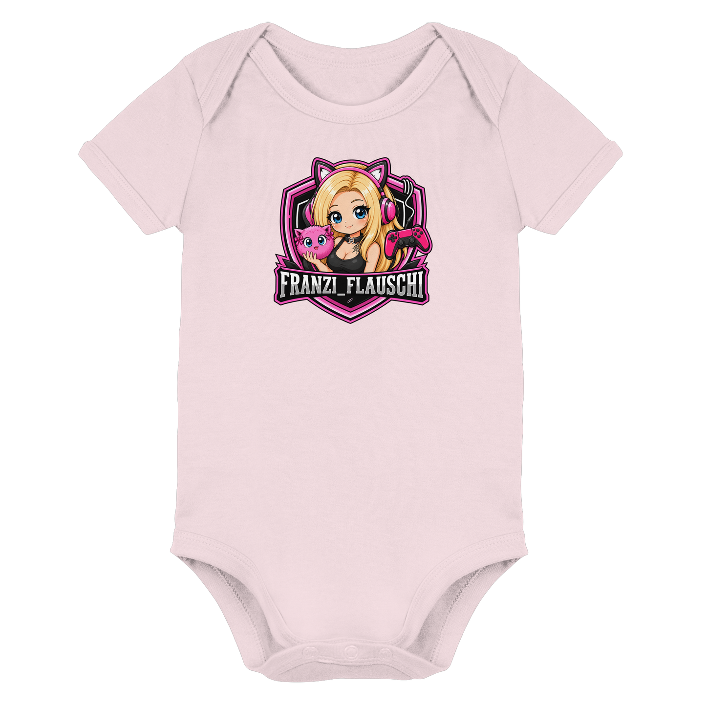 Franzi_Flauschi Logo - Organic Baby Bodysuit