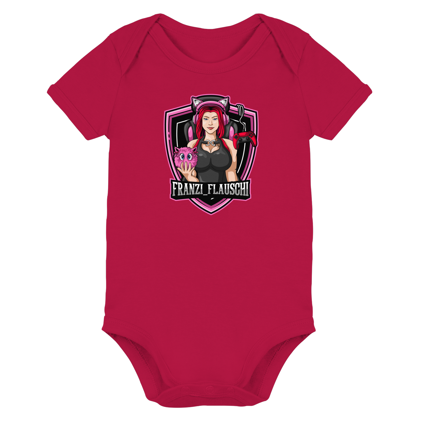 Franzi_Flauschi Logo - Organic Baby Bodysuit