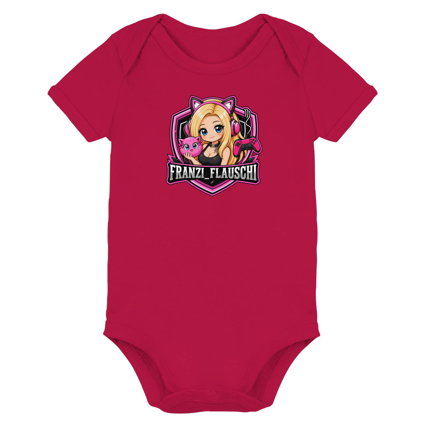 Franzi_Flauschi Logo - Organic Baby Bodysuit