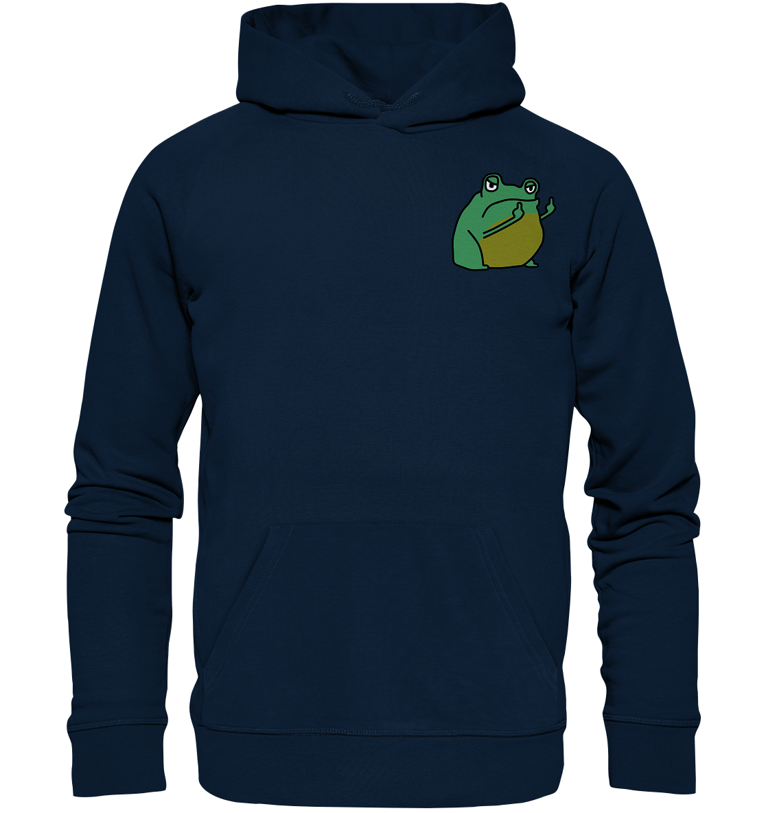 Aylana87 Kackfrosch - Organic Basic Hoodie